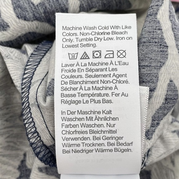 J. Crew Collection Ratti Navy Seashell dress 14 - Picture 9 of 10